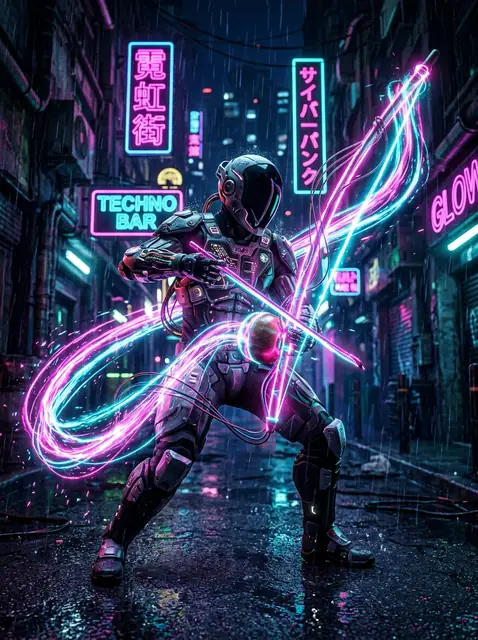 A Kiber-Mester Hologramja
