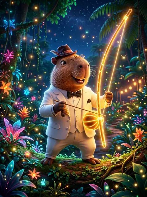 Mestre Ritmo a capybara